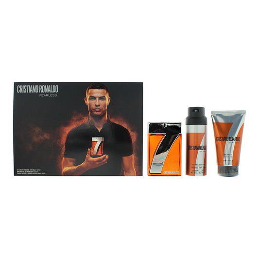 Cristiano Ronaldo Cr7 Fearless 3 Piece Gift Set