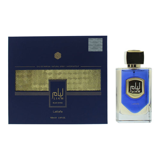 Lattafa Liam Blue Shine Eau de Parfum 100ml Unisex Fragrance Spray