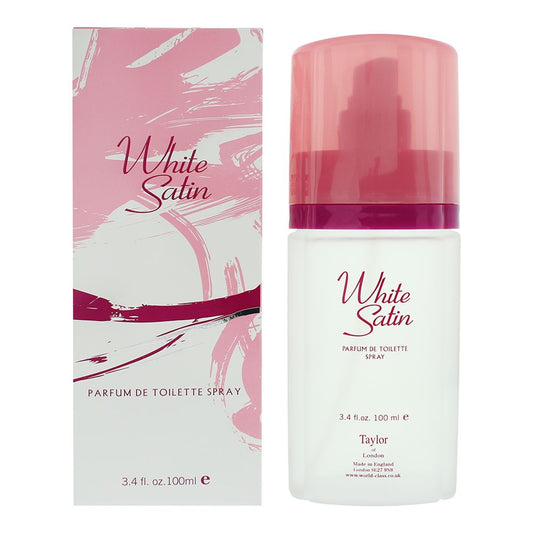 Taylor Of London White Satin Parfum de Toilette 100ml Womens Fragrance Spray