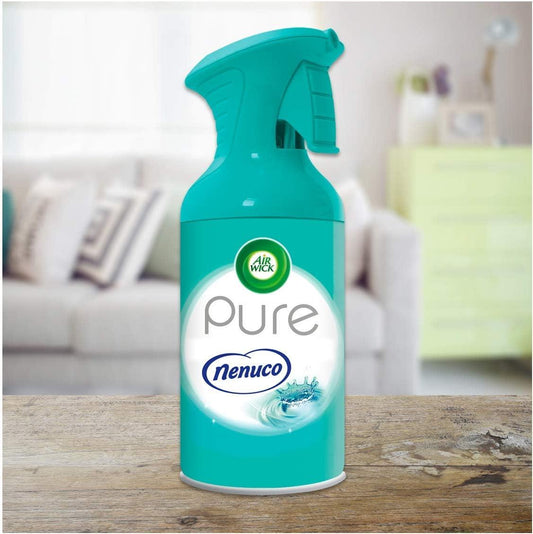Air Wick Room Air Freshener Aerosol Spray Long Lasting Nenuco Fragrance 250ml