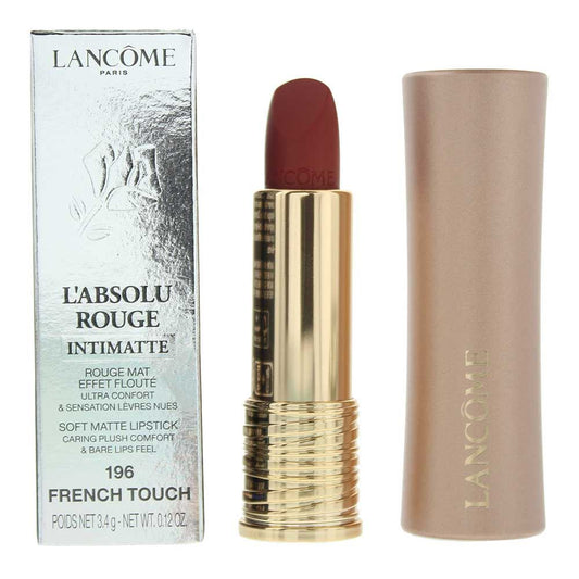 Lancome L'Absolu Rouge Intimatte 196 French Touch Lipstick 3.4g