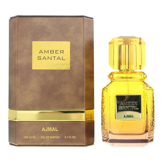 Ajmal Amber Santal Eau De Parfum 100ml Unisex Fragrance Spray