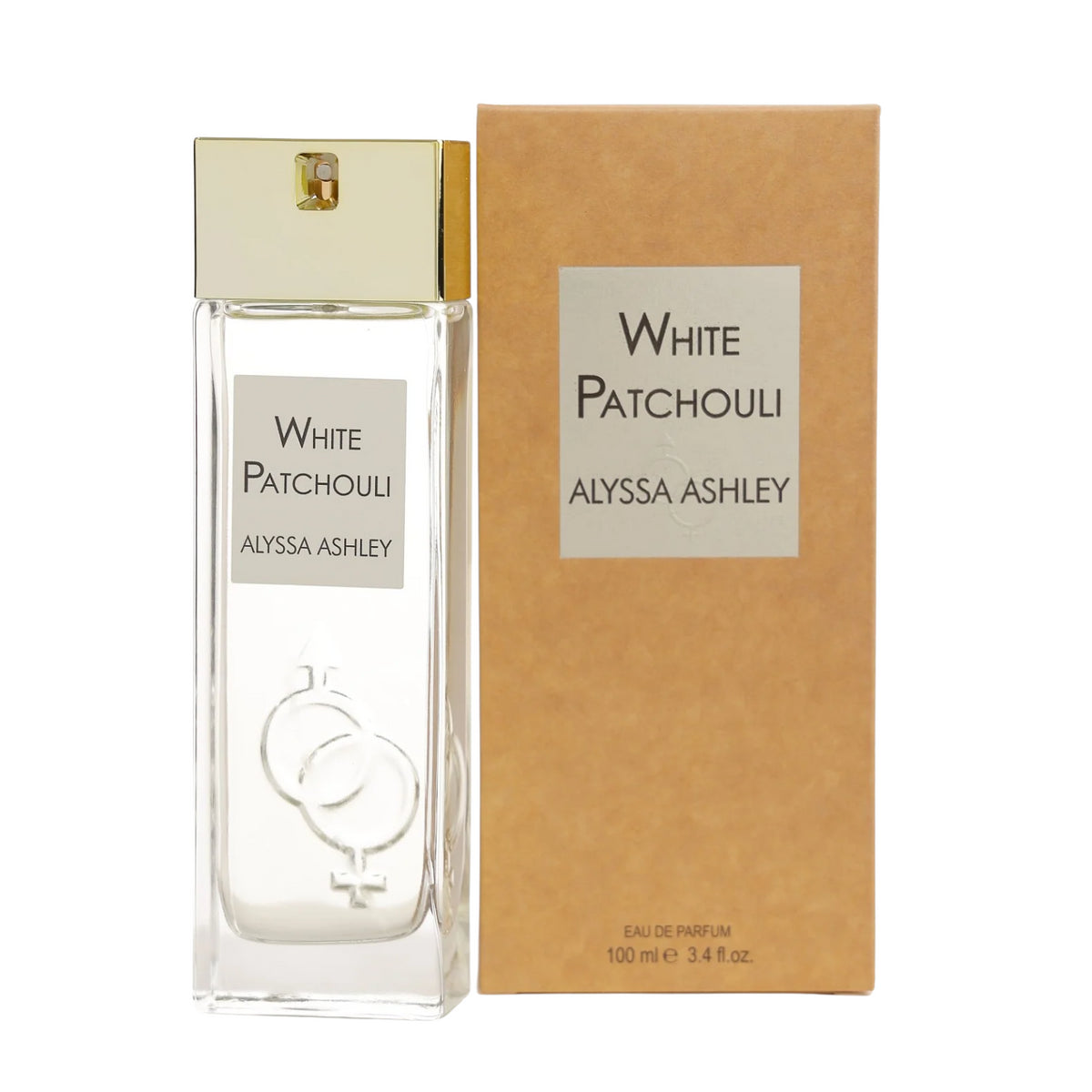 Alyssa Ashley White Patchouli Eau de Parfum 100ml Unisex Fragrance Spray