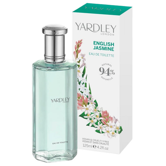 Yardley English Jasmine Eau de Toilette 125ml Womens Fragrance Spray