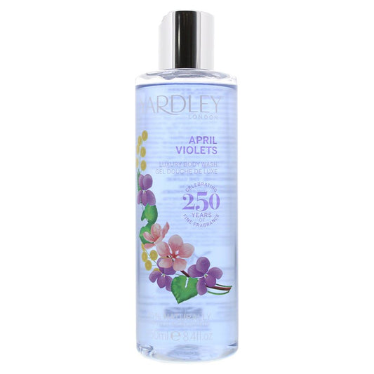 Yardley London April Violets Luxury Body Wash for Womens 250ml