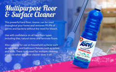 Asevi Disinfectant Floor Surface Cleaner Liquid Dirt Remover Kills Viruses 1L