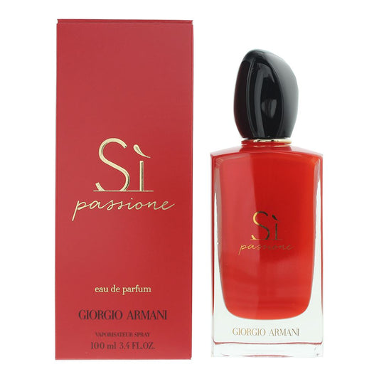 Giorgio Armani Si Passione Eau de Parfum 100ml Womens Fragrance Spray