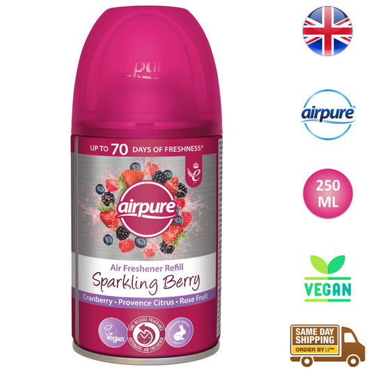 Airpure Air Freshener Refill Home Room Fragrance Spray Sparkling Berry 250ml