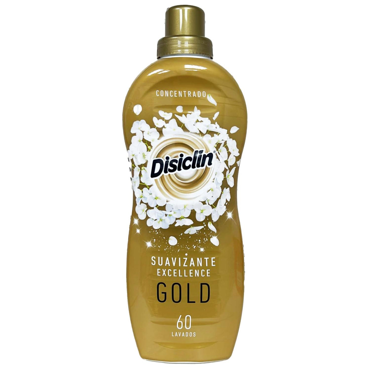 Disiclin Concentrated Laundry Fabric Softener 60 Washes Gold 1.2L