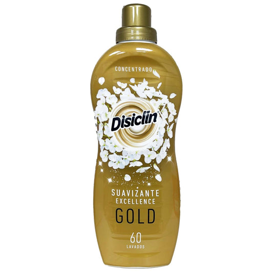 Disiclin Concentrated Laundry Fabric Softener 60 Washes Gold 1.2L