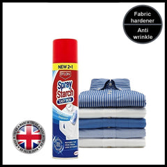 Dylon Starch Spray Fresh Cotton Fragrance Crisp Fresh Fabric Easy Iron 300ml