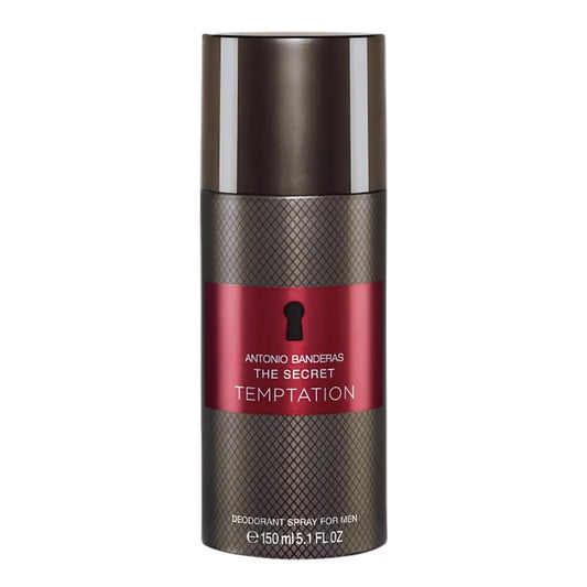 Antonio Banderas The Secret Temptation Deodorant Spray for Mens 150ml