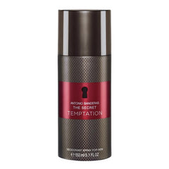 Antonio Banderas The Secret Temptation Deodorant Spray for Mens 150ml