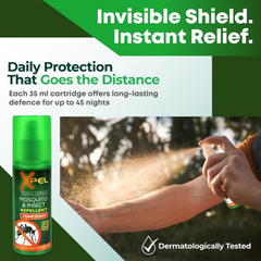 Xpel Mosquito & Insect Repellent Bundle | 2pin Plug-In & Pump Spray Green 70ml