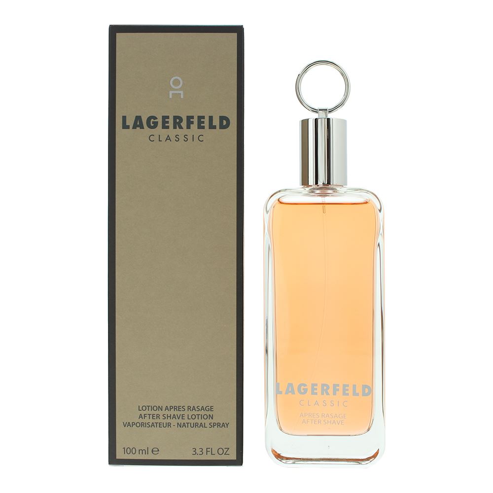 Karl Lagerfeld Classic Aftershave Lotion for Mens 100ml