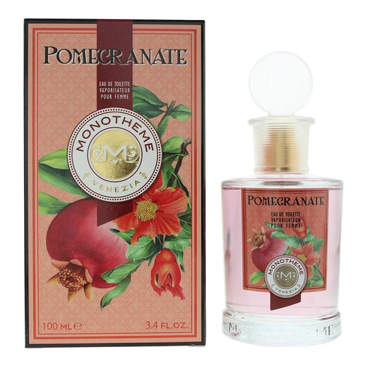 Monotheme Pomegranate Eau de Toilette 100ml Womens Fragrance Spray