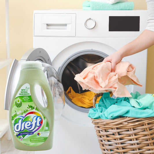 Dreft White Flowers Eco Conscious Formula Natural Based Liquid Detergent 18 Wash