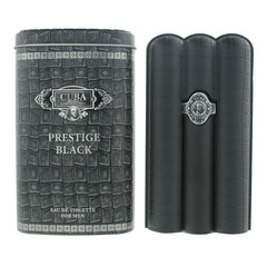 Cuba Prestige Black For Men Eau de Toilette 90ml Mens Fragrance Spray