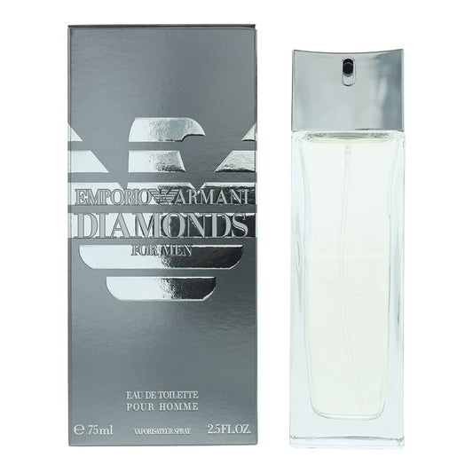 Emporio Armani Diamonds For Men Eau de Toilette 75ml Mens Fragrance Spray