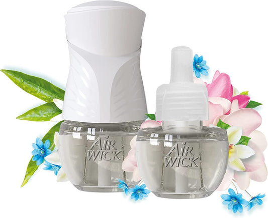 Air Wick Plug In Refills Air Freshener Spring Breeze Island Vanilla Oil 19ml