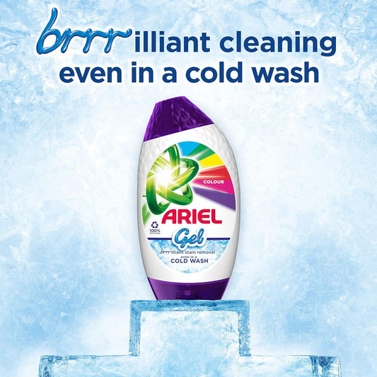 Ariel Colour Laundry Detergent Washing Liquid Gel Stain Remover 35 Washes