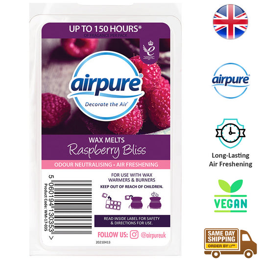 Airpure Wax Melts Air Freshener Upto 150 Hours Fragrance Raspberry Bliss