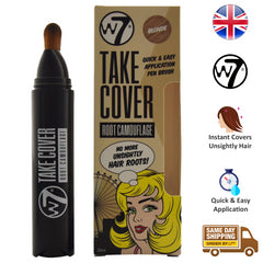 W7 Take Cover Camouflage Hair Dye Colouring Stick Pen Temporary Blond 20ml