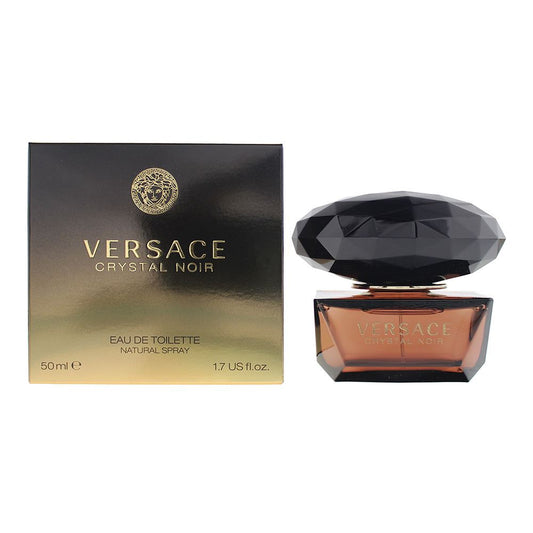 Versace Crystal Noir Eau de Toilette 50ml Womens Fragrance Spray