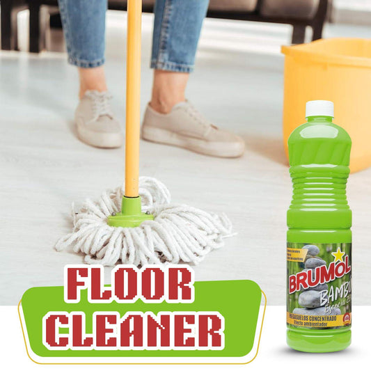 Brumol Bamboo Zen Concentrated Hard Surfac Floor Cleaner Air Freshener Effect 1L