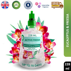 Air Wick Active Fresh Spray Refill Air Freshener Eucalyptus & Freesia 228ml