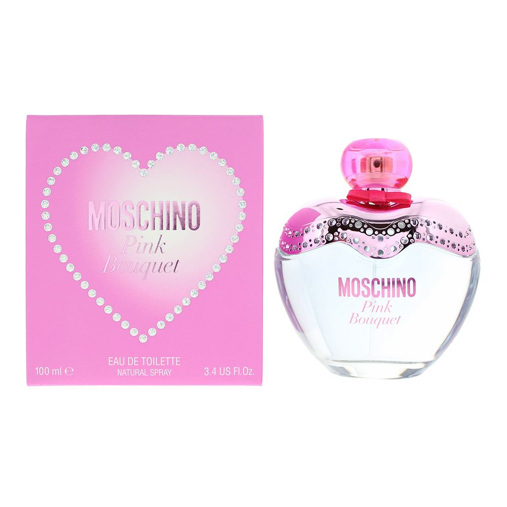 Moschino Pink Bouquet Eau de Toilette 100ml Womens Fragrance Spray
