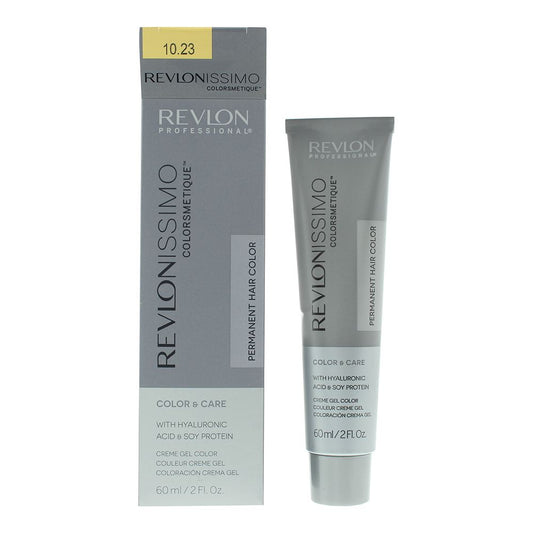Revlon Revlonissimo Colorsmetique 10.23 Pale Pearly Beige Blonde Hair Colour