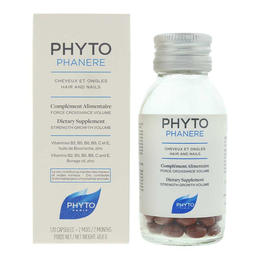 Phyto Phytophanere Hair & Nails Capsules 120pcs For Women