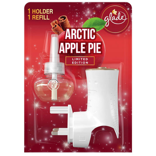 Glade Electric Plugin Scented Oil Refill Air Freshener Arctic Apple Pie 20ml