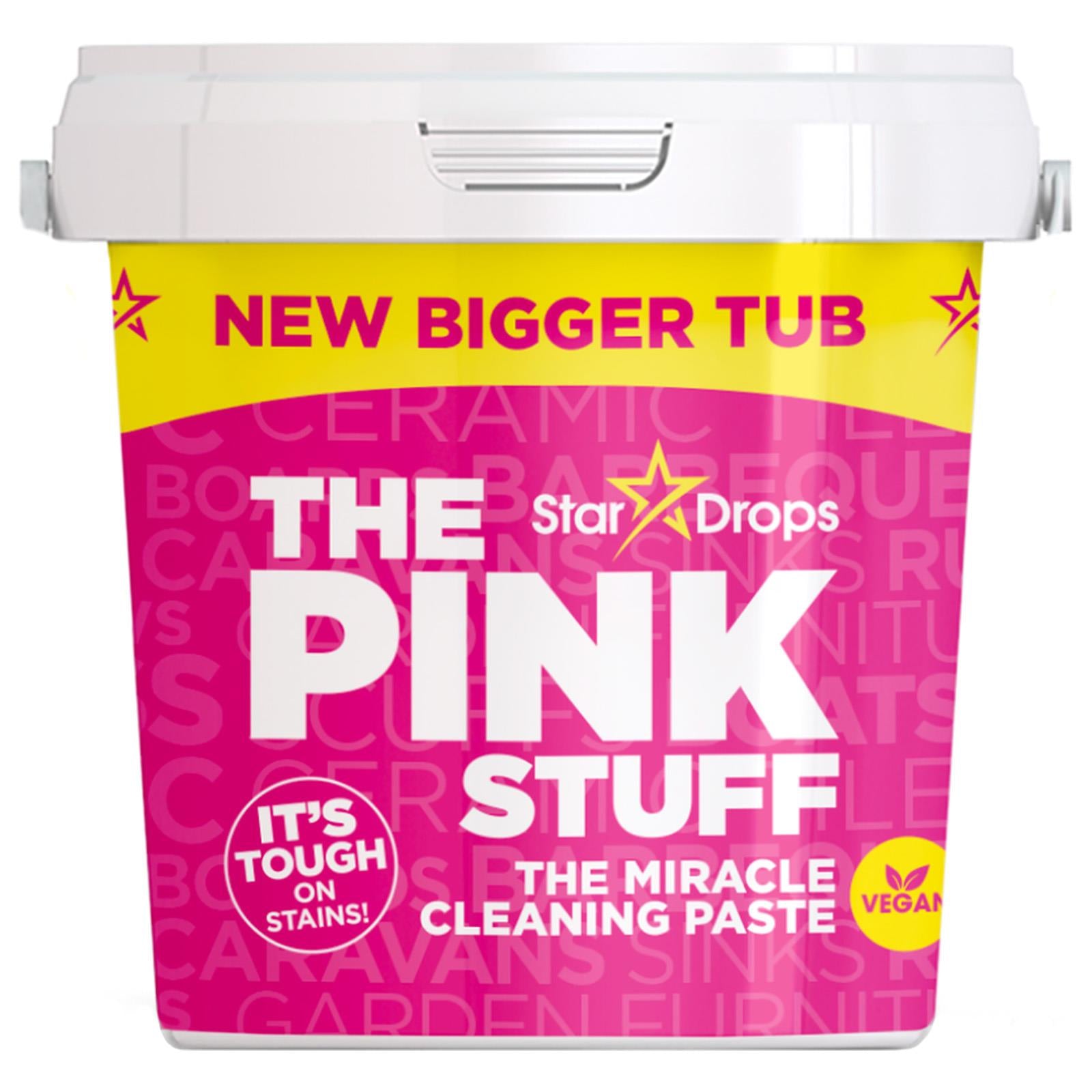 The Pink Stuff Miracle Cleaning Paste All Purpose Stain Cleaner Remove ...