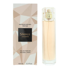 New Brand Prestige Silence For Women Eau de Parfum 100ml Womens Fragrance Spray