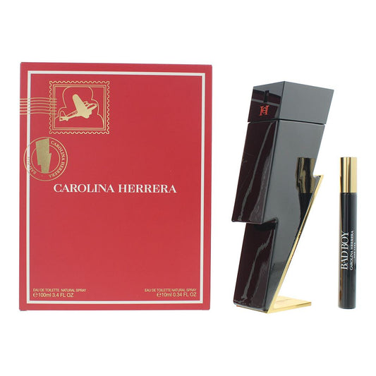 Carolina Herrera Bad Boy 2 Piece Gift Set: Eau de Toilette, EDT