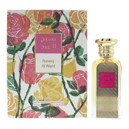 Afnan Naseej Al Ward Eau de Parfum 50ml Unisex Fragrance Spray