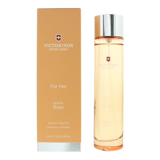 Swiss Army Victorinox Apricot Rose Eau de Toilette 100ml Womens Fragrance Spray