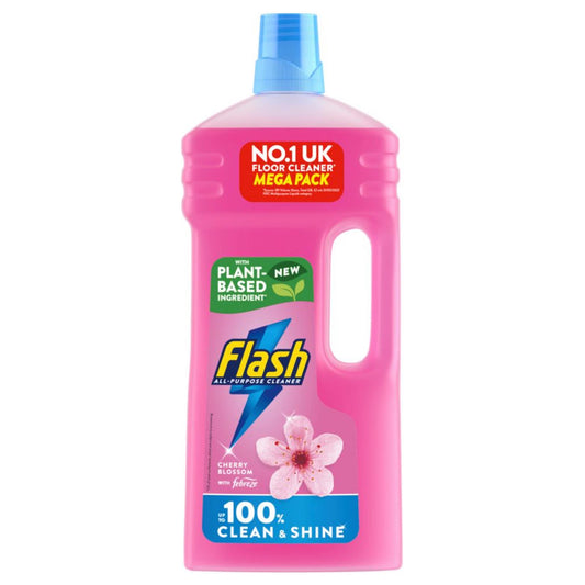 Flash All Purpose Liquid Cleaner Surface Floor Dirt Remover Cherry Blossom 1.5L