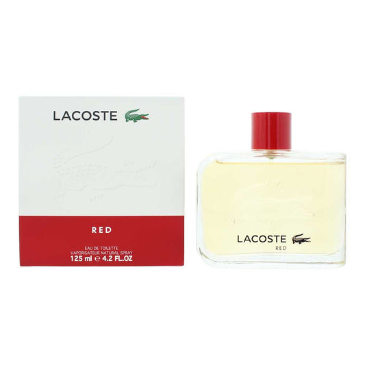 Lacoste Red Eau de Toilette 125ml Mens Fragrance Spray