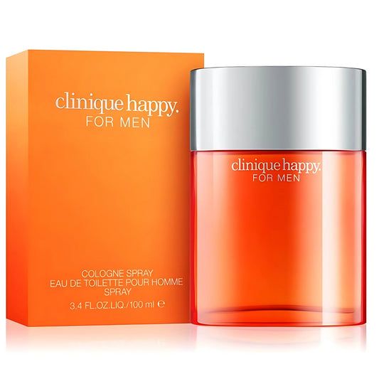 Clinique Happy For Men Cologne Spray Eau De Toilette 100ml Pour Home Spray