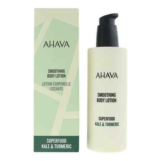 Ahava Superfood Kale & Turmeric Smoothing Body Lotion 250ml For Unisex