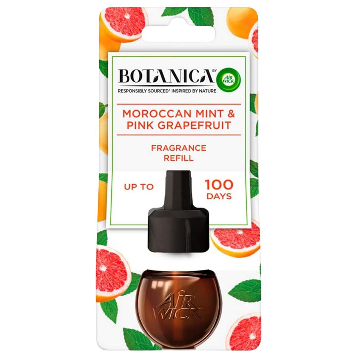 Air Wick Plug In Refills Air Freshener Moroccan Mint & Pink Grapefruit 19ml