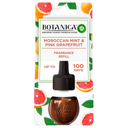 Air Wick Plug In Refills Air Freshener Moroccan Mint & Pink Grapefruit 19ml