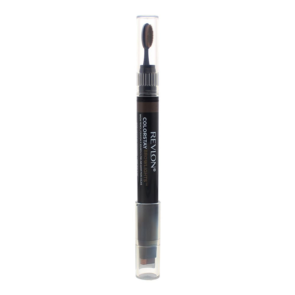 Revlon Colorstay Browlights 408 Medium Brown/Brunette Eyebrow Pomade Pencil 1.1g