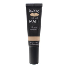 Isadora Natural Matt Oil-Free 10 Matt Porcelain Foundation 35ml