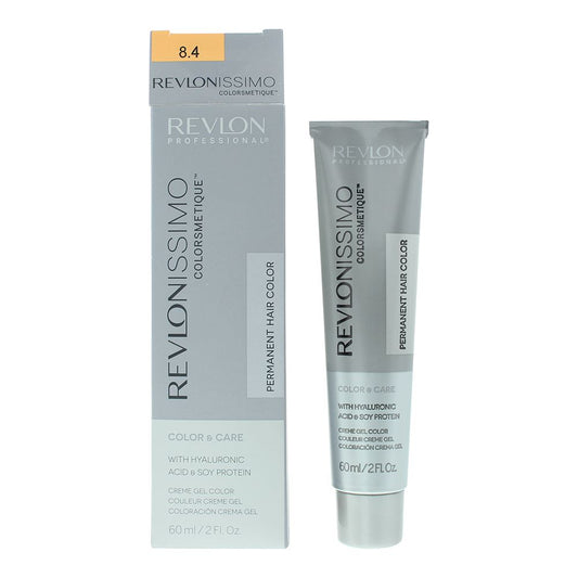 Revlon Revlonissimo Colorsmetique 8.4 Light Copper Blonde Hair Colour 60ml Women