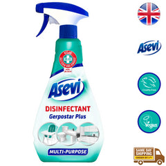 Asevi Multi Purpose Disinfectant Spray All Surface Cleaner Dirt Remover 750ml