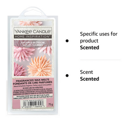 Yankee Candle Wax Melts Scented Home Room Fragrance Sugared Blossom 75G